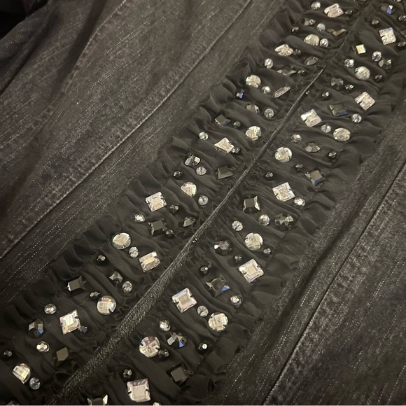 Ruby Rd Black Sparkly Jacket - Picture 3 of 12